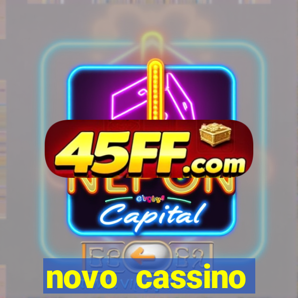 novo cassino pagando no cadastro